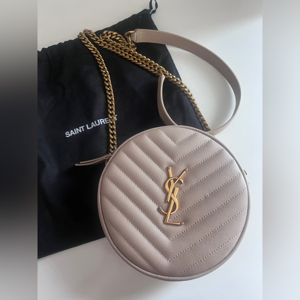 Yves Saint Laurent Round Crossbody Bag